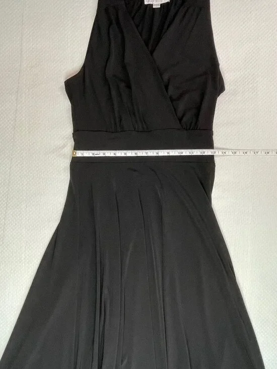 Cleo Black Sleeveless Fit & Flare Dress | Size 4 - Picture 8 of 11